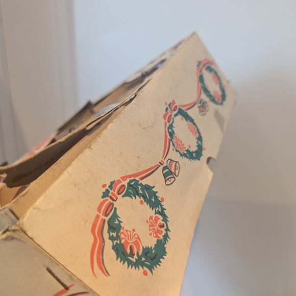 Vintage Christmas Tree Ornaments Set - Red, Orange, Silver - Picture 7 of 8